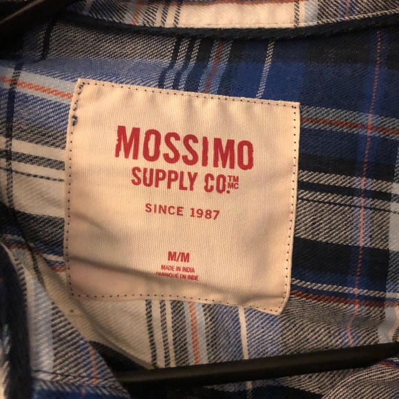 Medium plaid shirt by Mossimo. Size M. NWT - Picture 3 of 3